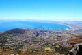 Cape Town City, TABLE BAY Royalty Free Stock Photo